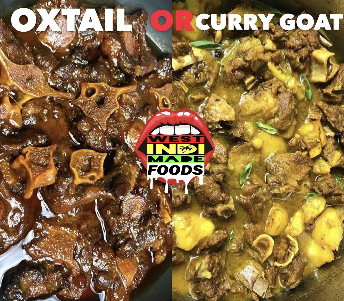 wimfoods's tweet photo. 😍😋🤤 LET’S SETTLE THIS ONCE AND FOR ALL WHICH ONE TASTE BETTER? OXTAIL OR CURRY GOAT https://t.co/qGLHw8bHg3