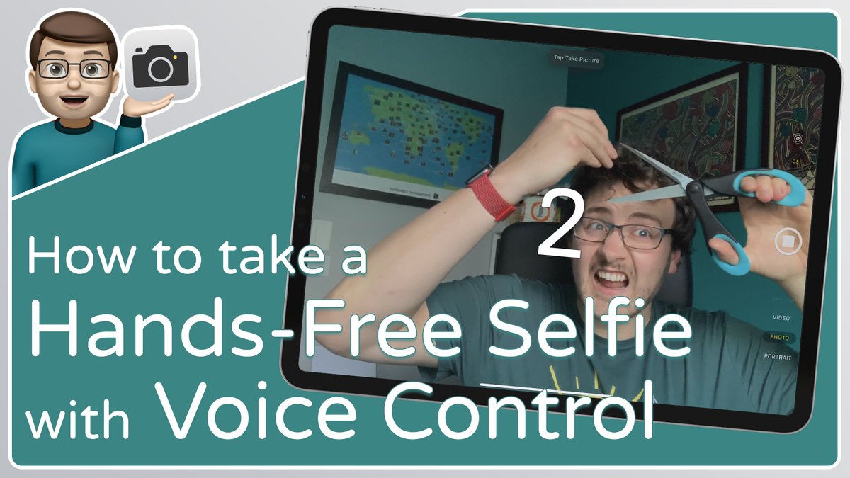 ⭐️New #QuickTips Video!⭐️

This weeks challenge for the #ADEFestivalOfLearning is to take a "Hands-Free Selfie" using the Voice Control feature on iPadOS and iOS.

Watch the video and let's see your selfies!

➡️youtu.be/0KXUdVrSI3k⬅️

#ADE2020 #AppleEDUchat #EveryoneCanCreate