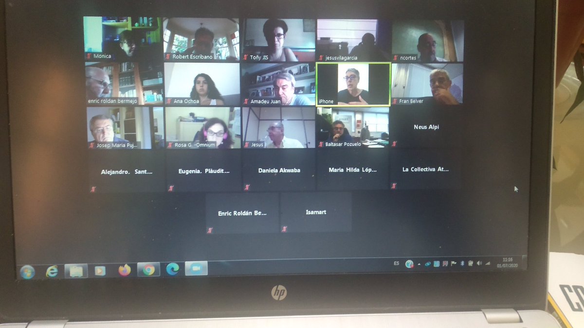 espaiciutadania's tweet photo. Reunió #espaiciutadania el passat 1 de juliol
A segona part reunió explicació de Pacte Local per fer front a les conseqüències de la crisi produïda per la Covid 19
El proper dimecres nova reunió per elaborar propostes per al #pactelocal https://t.co/mAt2pcBs67