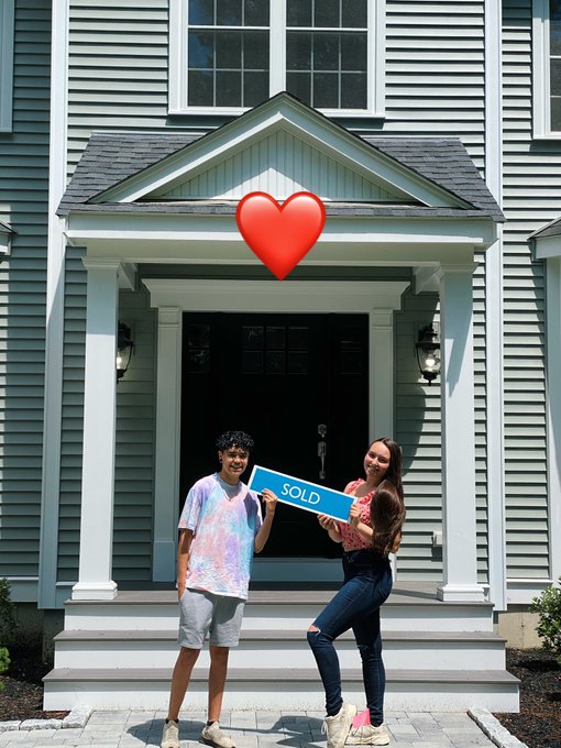 So beyond blessed to own our first home at 22/23. Thank you for your constant love and support. Empty