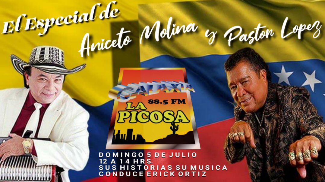 AnibalGodinez1's tweet photo. https://t.co/BUQ47IgXqU
No te lo pierdas y disfruta así de tu domingo!!!
#EspecialPastorLopez #EspecialAnicetoMolina  #GalaxiaLaPicosa #Galaxia #LaPicosa #RadioGalaxia #ErickOrtiz #ElRompeCorazones https://t.co/e8ZsGMgWsu
