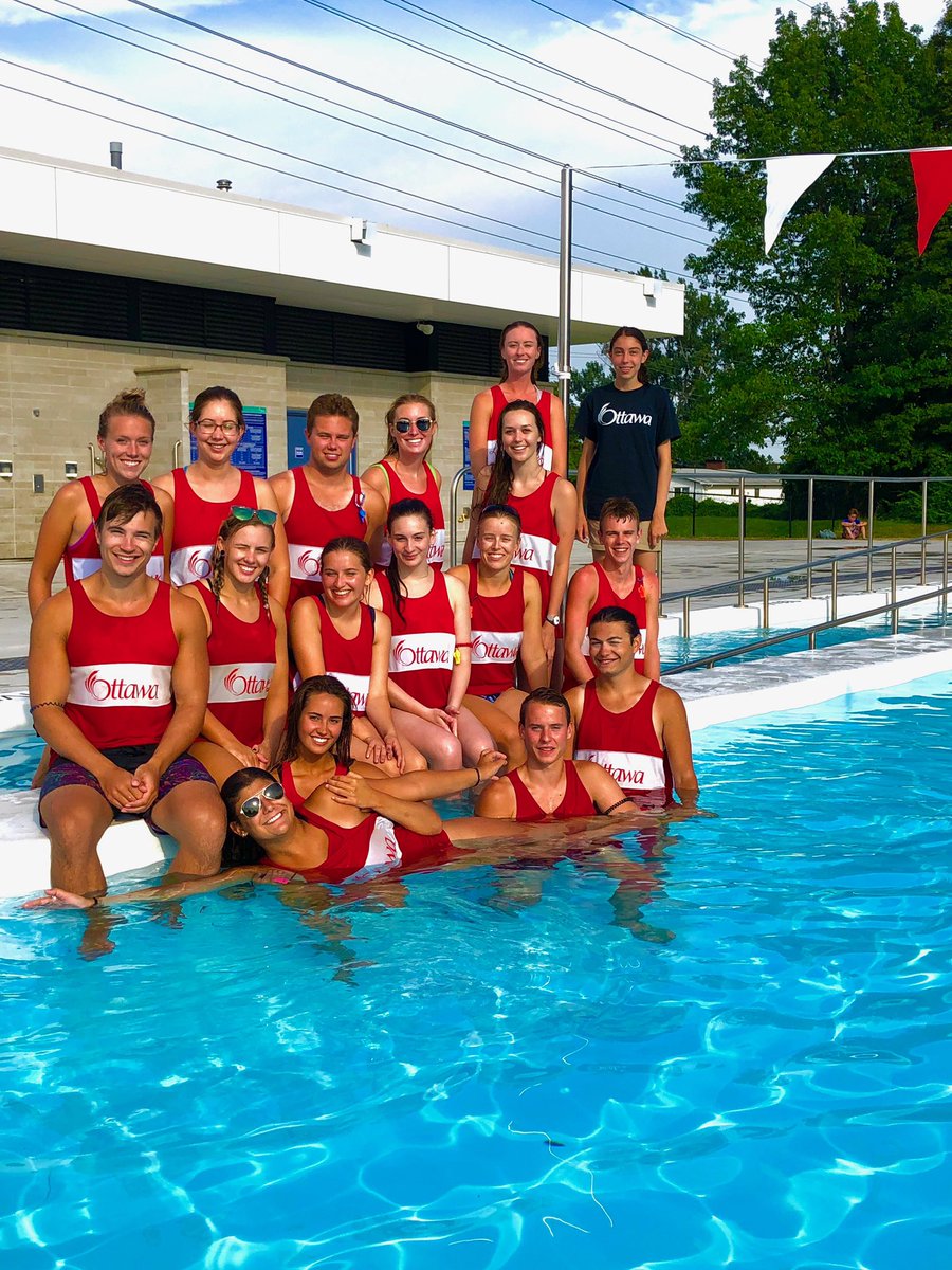 nodrowningott's tweet photo. 📣 Friendly @ottawacity #NationalLifeguards ⛑are ready to welcome swimmers to the pool ⛱starting July 6! 
💧Like this photo 📸 but with #PhysicalDistancing 
~
#SwimNearALifeguard 🏊🏼‍♀️
#LifeguardsForLife https://t.co/XSWFrQFgOc