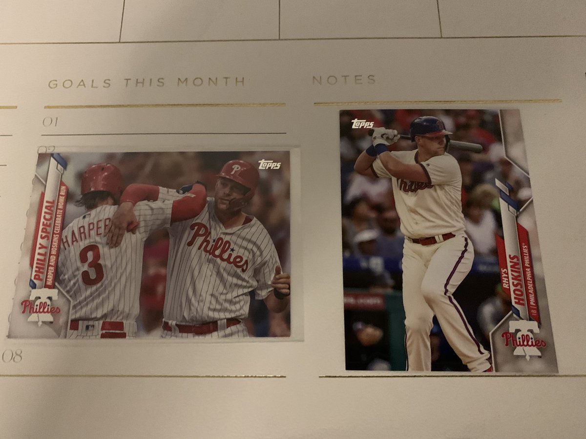 PlayerPropped's tweet image. Philly Special and Rhys Hoskins Base 2020 Topps Series 2

$5 PWE for the pair

@mlbhobbyconnect @Hobby_Connect @HobbyConnector