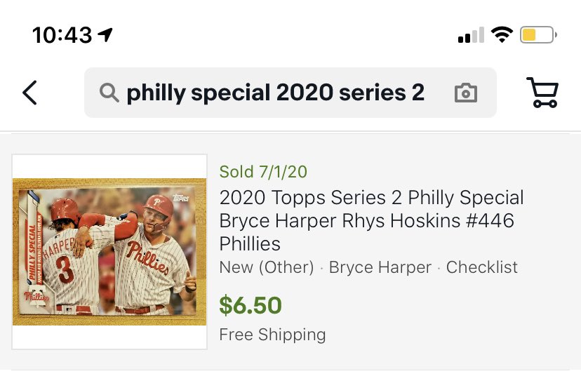 PlayerPropped's tweet image. Philly Special and Rhys Hoskins Base 2020 Topps Series 2

$5 PWE for the pair

@mlbhobbyconnect @Hobby_Connect @HobbyConnector