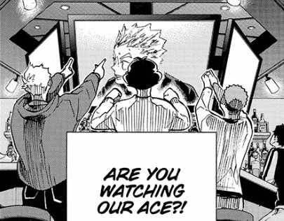 Haikyuu!! Chapter 400

See this? They are proud of their Ace. ? 