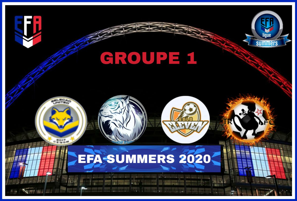Grande hâte de commencer l'EFA Summers 2020 dans un groupe assez compliqué, que le meilleur gagne.