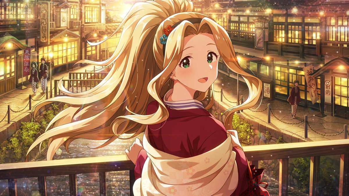 Chizuru NikaidoAge: 21Mirishita Card Type: FairyImage Color: Orange> NISELEB> acts like a celebrity & ojou-sama but is really just an ordinary college student> diligent, thoughtful, & generous; looks out for others> (she's the best i love her)> VA: Kanako Nomura (Kakku)