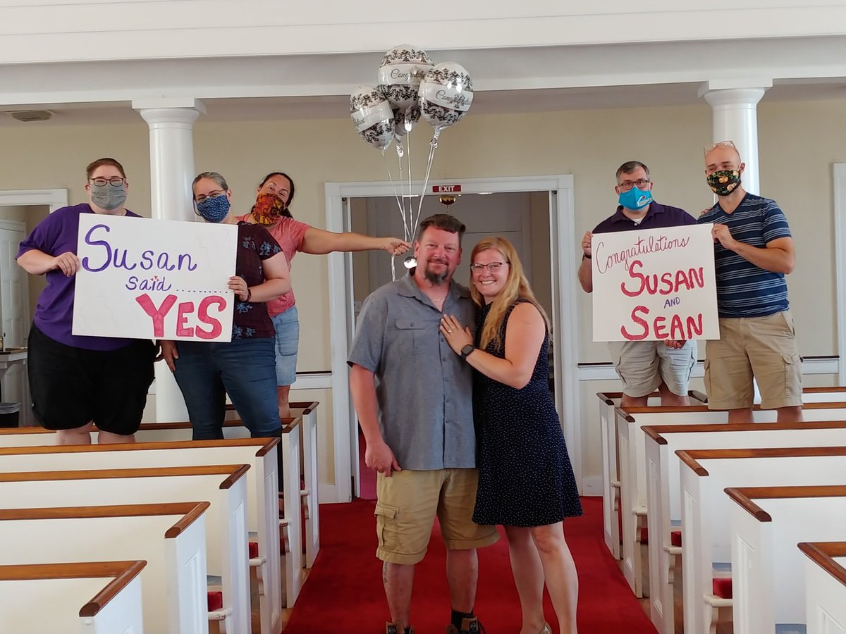 MarplePres's tweet photo. Offering prayers for many years of happiness. @MPChurchLady #engaged https://t.co/WJOJHPc6M9