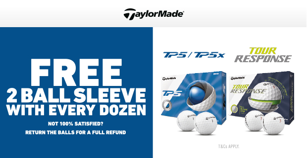 SteveWhitePro's tweet photo. Fancy trying the the #TaylorMade #TP5 or the #TourResponse golf balls but you're worried they won't suit your game? Get to #ThurlestoneProShop and take advantage of our satisfaction guarantee! βΊ
Learn more: https://t.co/GX7ESbxlAX https://t.co/h5ygW96wTP