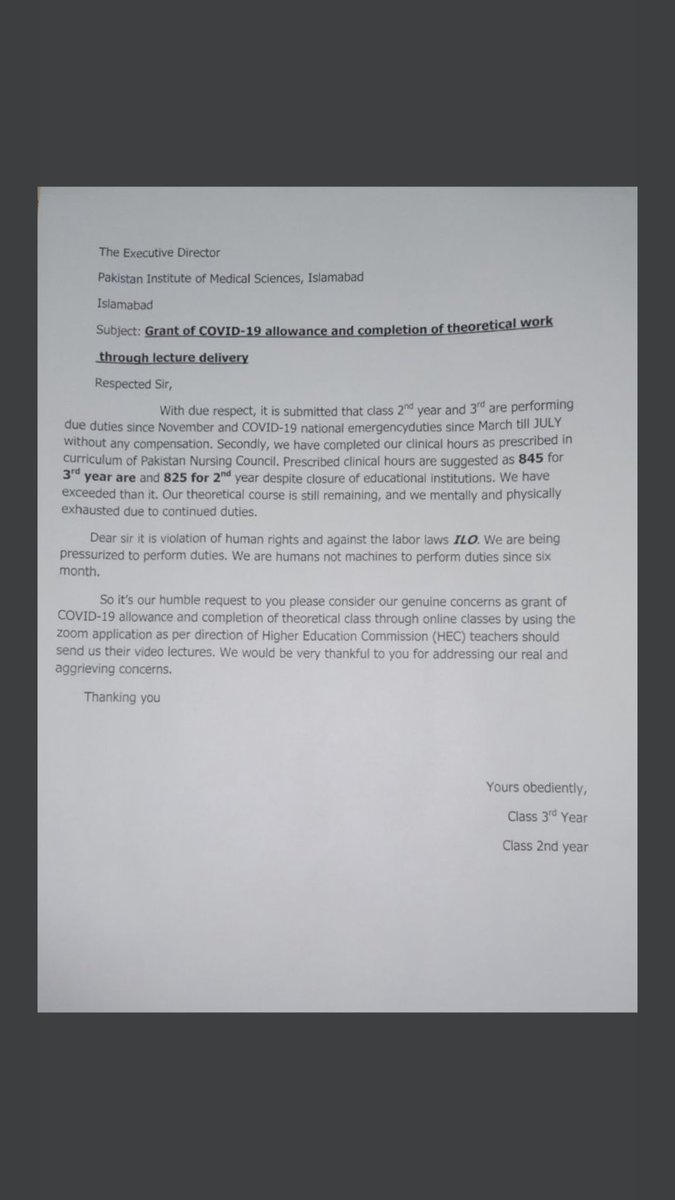 Shabnam2346's tweet photo. Don't force us to go to duties or our clinical hours are completed nd exceeded than the prescribed curriculum.And Issue our Covid allowence.#Justiceforstudentnurses#JusticeforprofLiaqatali https://t.co/KPXsMn4zA9