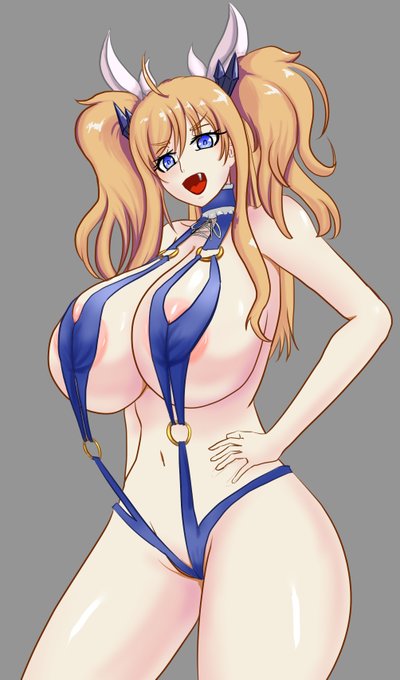 一時間で描こうとしたけど無理だった不知火ママの水着を着てるきらら先輩 