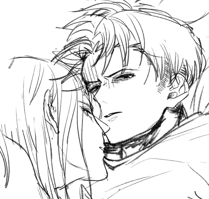 ラフまで描いたのでおやすみなさい 