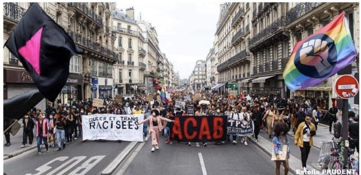 Un policier gay mort pour notre liberté, en sacrifiant ça vie contre des terroriste. J’imagine pas la souffrance du mari de Xavier Jugelé #PasEnMonNom