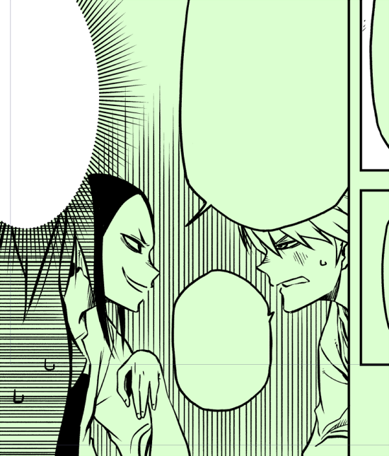 こういう顔描いてるときが一番癒やされる 