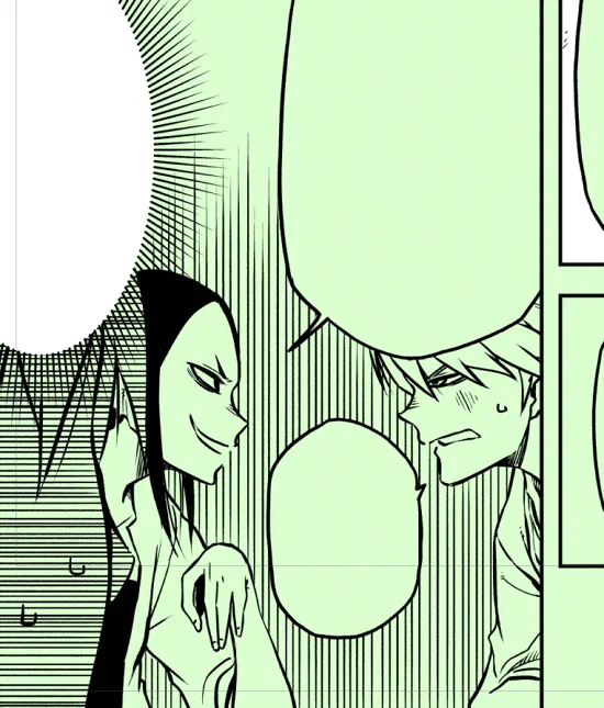 こういう顔描いてるときが一番癒やされる 