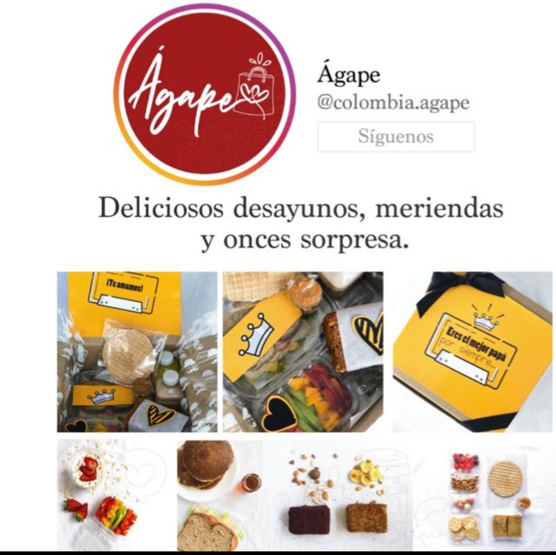 AlejandraHerSan's tweet photo. ☝🏻Queridos amigos en Bogotá y Neiva: Porque el Emprendimiento nacional hay q apoyarlo y en este momento!
Son cercanos a mi corazón. 
#Ágape #Desayunos #Meriendas #Bogotá #Neiva 🇨🇴 #YoRecomiendo
Agradezco su apoyo!💗
@Susanadeleonc 
@patgrisales 
@jaimerescate 
@paulitagarciag https://t.co/ROe9Dfwwh3