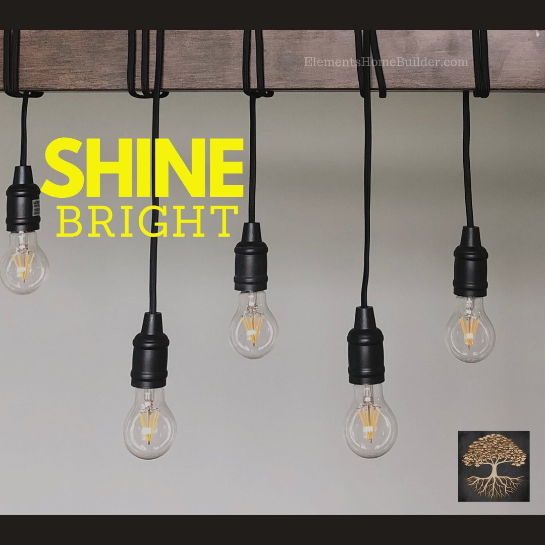 ElementsDBSC's tweet photo. We realize that 2020 has been a tough year.  But don't let it win.  Remember to SHINE BRIGHT!

#ElementsDesignBuild #ElementsHomeBuilder #CustomHomeBuilder #GreenvillesC https://t.co/dr8r0zFzGE