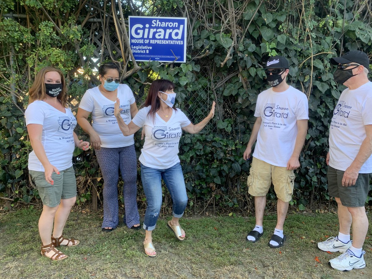 Girard4AZ's tweet photo. Holiday weekend #MaskUp, distancing and outside, staying safe. #girardforarizona #LD08 #electaPA #StaySafeStayHealthy #MaskUpAZ #WearAMask https://t.co/29yngcAZQ2