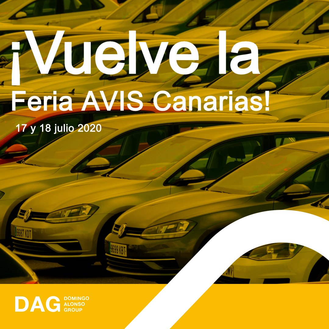 ¡Vuelve la Feria @AvisCanarias! Los próximos 17 y 18 de julio más de 1.200 coches a precios increíbles. Descárgate ya la App que por fin...¡vuelven los megachollos! 🚗👏
➡️info: bit.ly/3f6OUVi