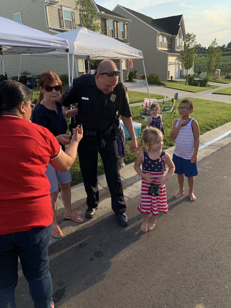 MrTaylorLM's tweet photo. Officer Joe stopped by our July 4th celebration, and I think he was more popular than the water balloons and sparklers! 🤣
Thank you, Officer Joe and all the brave men and women of the @HamiltonTwpPD, for keeping our community safe! 🇺🇸 https://t.co/MQi6KNt8S9