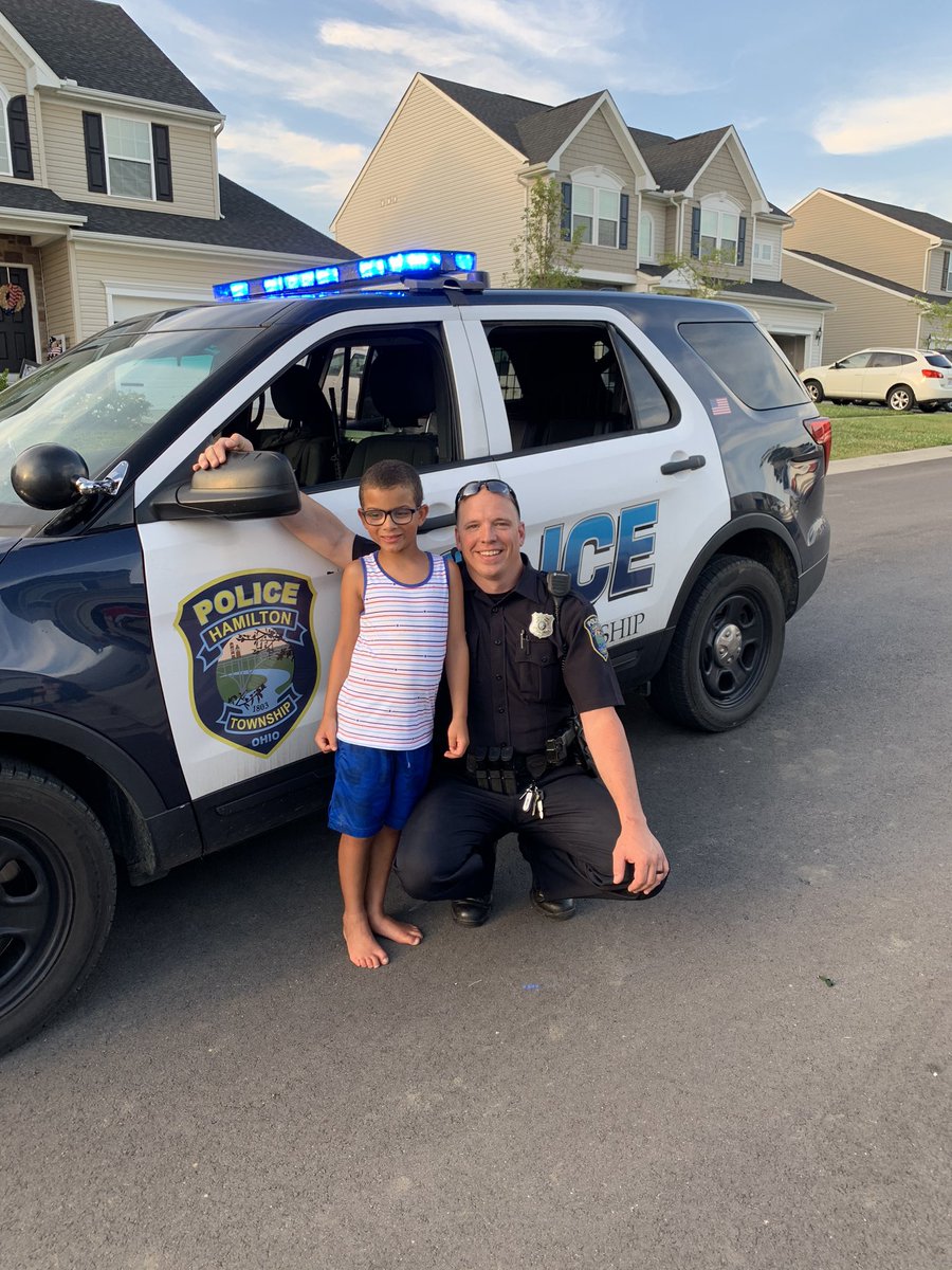 MrTaylorLM's tweet photo. Officer Joe stopped by our July 4th celebration, and I think he was more popular than the water balloons and sparklers! 🤣
Thank you, Officer Joe and all the brave men and women of the @HamiltonTwpPD, for keeping our community safe! 🇺🇸 https://t.co/MQi6KNt8S9