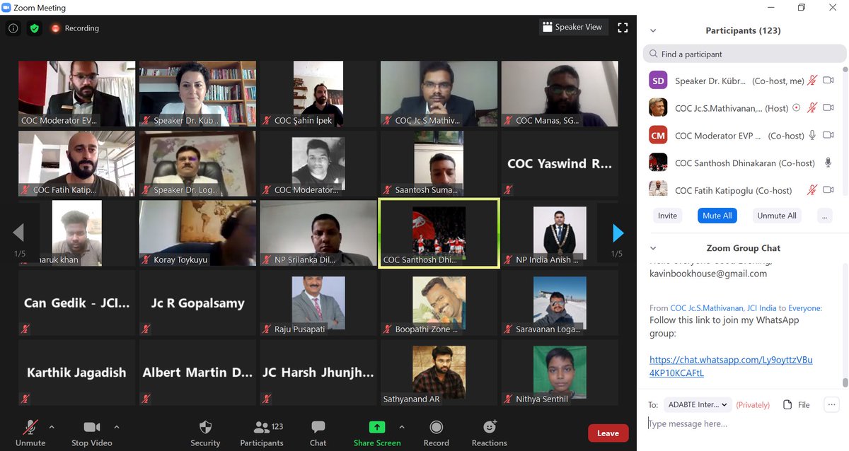 drkubraulutas's tweet photo. It was such a great opportunity to speak more than 140 people about @turkihracat, why to invest & trade with Turkey + bilateral trade opportunities within “Business opportunities Turkey- India- Sri Lanka” webinar held by #JSITürkiye #JSIIndia #JSISriLanka https://t.co/fROpf7IT9r