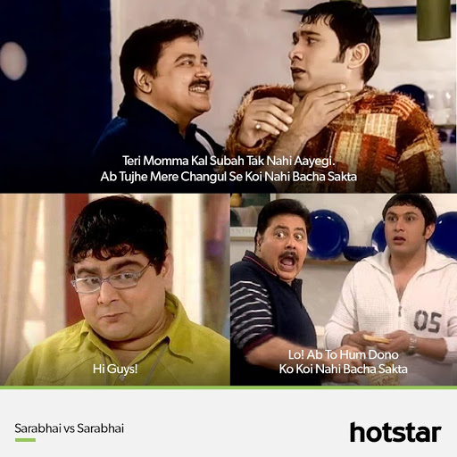 Hi Guys! 
#DubiousDushyantAlert

#SarabhaiVsSarabhai
bit.ly/SvsSOnHotstar

#SatishShah #RajeshKumar #DevenBhojani