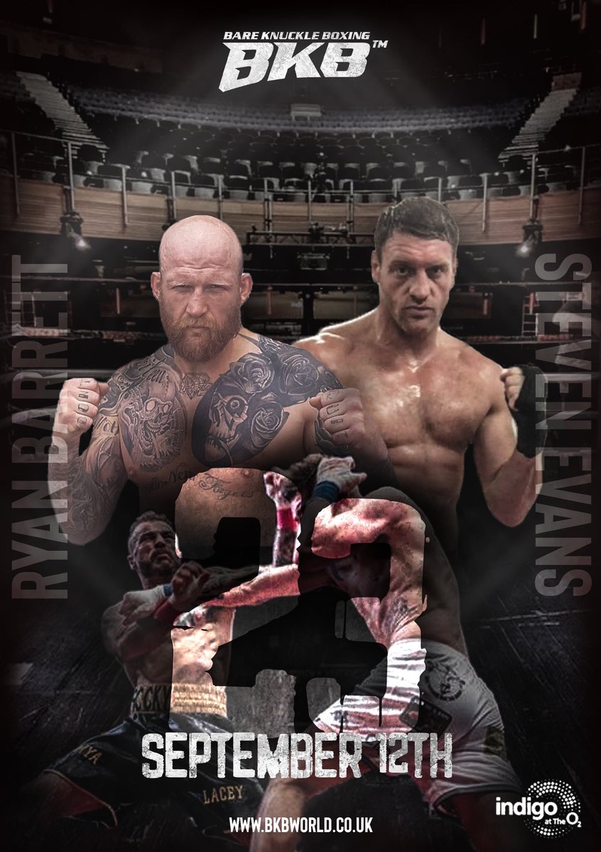 BYBBKB (@bkb_official1) on Twitter photo Bkb 23 September 12th
Fight number 4 and itโs a cracker
Ryan Barrett ๐ด๓ ง๓ ข๓ ฅ๓ ฎ๓ ง๓ ฟ
V
<a href="/stevieEvs82/">steven evans</a> ๐ด๓ ง๓ ข๓ ท๓ ฌ๓ ณ๓ ฟ
Two lads making there bkb debut but very experienced aba boxers ๐๐
Do not miss this one
Tickets ๐๐
theo2.co.uk/events/detail/โฆ Bkb 23 September 12th
Fight number 4 and itโs a cracker
Ryan Barrett ๐ด๓ ง๓ ข๓ ฅ๓ ฎ๓ ง๓ ฟ
V
<a href="/stevieEvs82/">steven evans</a> ๐ด๓ ง๓ ข๓ ท๓ ฌ๓ ณ๓ ฟ
Two lads making there bkb debut but very experienced aba boxers ๐๐
Do not miss this one
Tickets ๐๐
theo2.co.uk/events/detail/โฆ