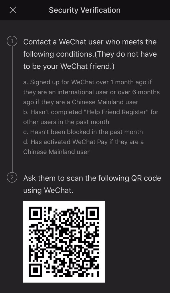 sammereism's tweet image. Anyone on WeChat that can help me with their verification plssss! I badly needed to activate my acc! Thanksss btw! 💗💗💗

#wechat #wechatverification #needhelp
