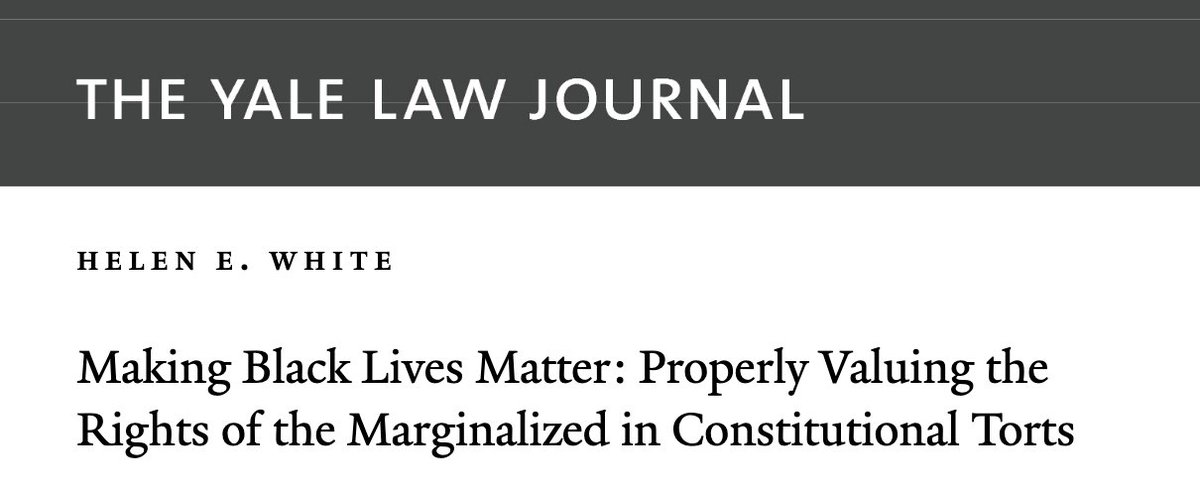 442/ "Black lives are systematically undervalued even when governments do compensate victims of police violence... Courts use race-based actuarial tables to calculate... lower damages valuations for Black lives since the tables estimate that they will live shorter lives."