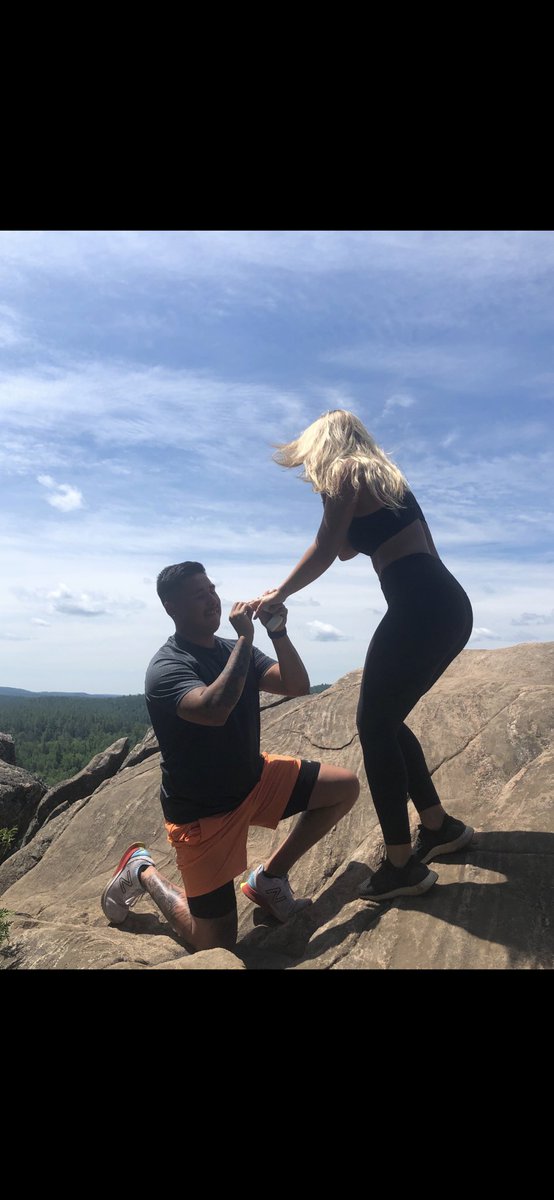 Congrats to my boy Ty n Sam on their engagement ❤️