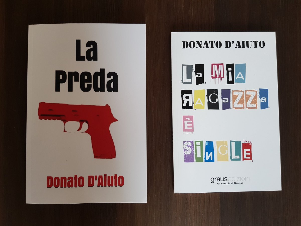d_dhelp's tweet photo. I miei ultimi due libri.
#LaPreda #LaMiaRagazzaèSingle
@TwittaLibro https://t.co/M4gIgAZtjf