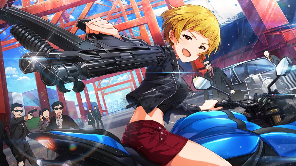 Noriko FukudaAge: 18Mirishita Card Type: PrincessImage Color: Electric Yellow> loves fighting sports, especially pro wrestling> active and outgoing, can get very fired up and is a good MC> owns a scooter named "Krauser"> VA: Nana Hamasaki (Naana/Hamanana)