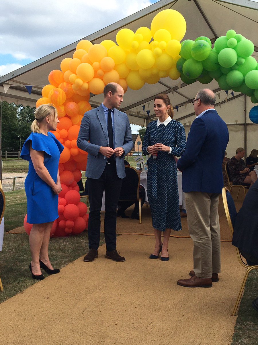 SwordsFrankie's tweet image. They came. They saw. They were incredibly friendly and interested, and it was our absolute pleasure to meet them. Thank you for joining @TeamQEH 40th and #NHS72 celebrations @KensingtonRoyal