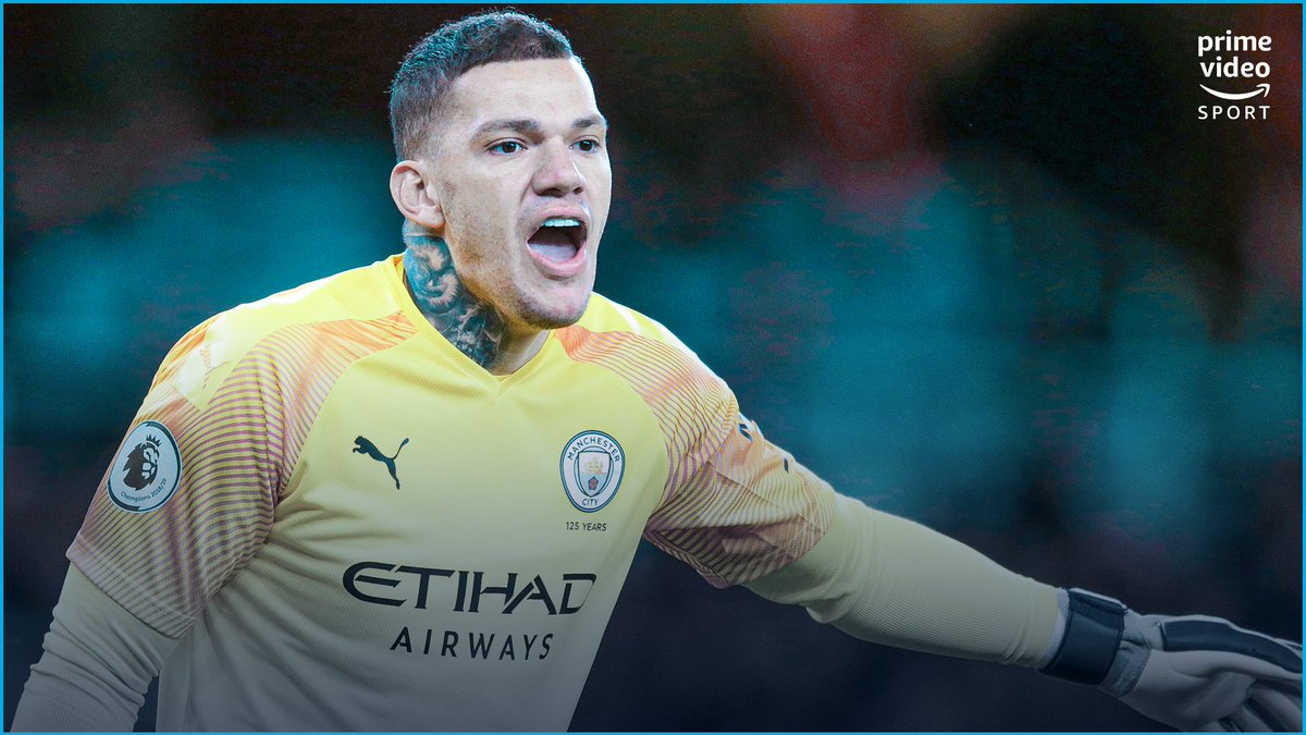 primevideosport's tweet photo. Ederson is a different breed of goalkeeper 😳

The Brazilian completed more passes (37) than any Southampton player in #SOUMCI https://t.co/9QYzXX0Upu