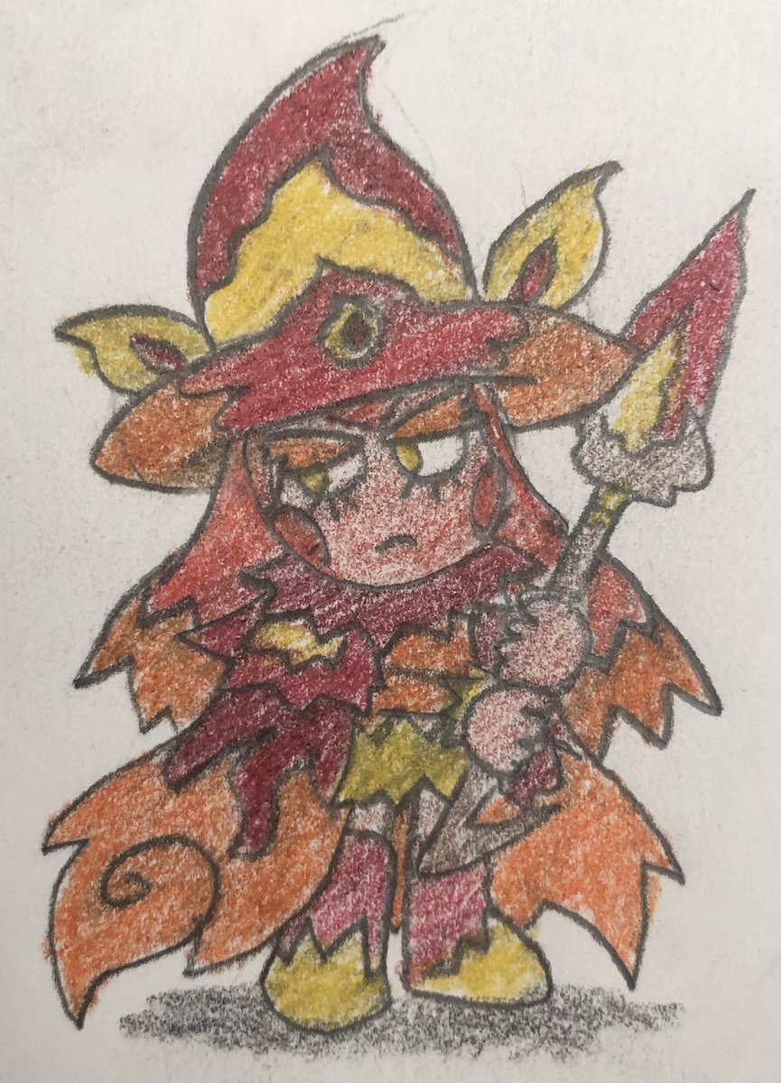 JJSponge120's tweet image. Pyromancer Cookie, an original cookie baked by me! She doesn’t like Wizard Cookie and the two share a rivalry. #CookieRun #Pyromancer #Fire #Wizard