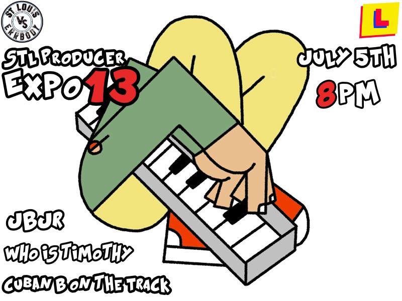 STLvsErrbody's tweet photo. Tonight at 8pm we are back with the 13th installment of the #STLProducerExpo. We have @JBJRofficial x @whoistimothycom x Cuban B On The Track jamming out for the night. Tune in and vibe with us. https://t.co/ZrJ6NTUjNo