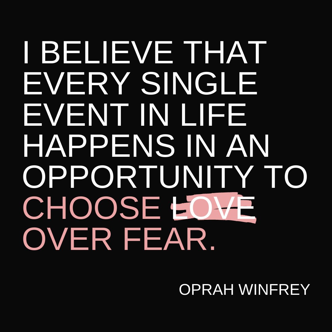 Love > Fear
#chooselove #chooseunderstanding