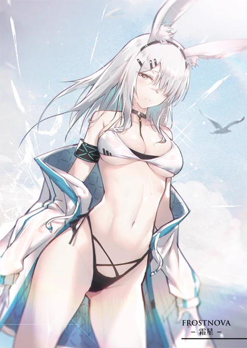 #アークナイツ  #明日方舟  #Arknights 
#ビキニの日  フロストノヴァ 
