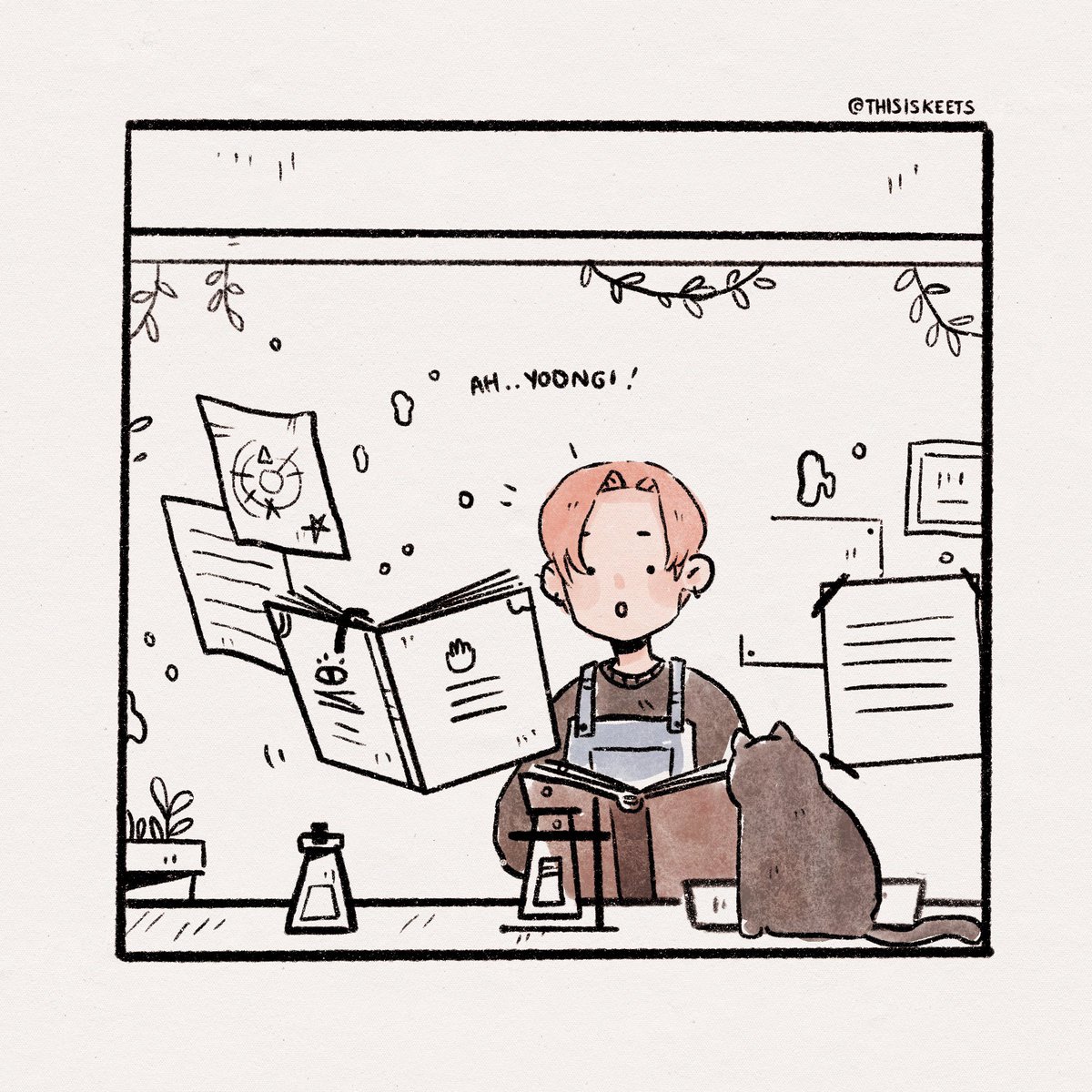 Jimin mulls over different recipes and the bizarre ingredients they call for. But he can't stop wondering if his new neighbours have fallen off the face of the earth since Joon or Jin weren't passing by the window for weeks. The plants look overgrown and something feels off.