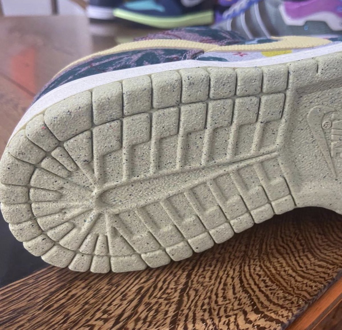saint's tweet photo. Nike Dunk Low “Space Hippie”

🗓 Fall 2020 

💰 $100 https://t.co/dFZr3sQ8T9