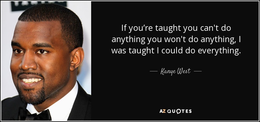 10 Lessons from Kanye. President Kanye. Why not? Every step of his career people laughed "you can't be a rapper", "you can't be in fashion!", etc. Last week Kanye announced a deal with "The Gap" and their stock went up over $1 billion in seconds. (1/x)  #Yeezy2020