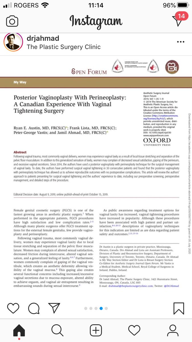  @FPMRS  @SocietyPelvic  @IUJ_BlueJournal  @jfitzgeraldMD  @dramypark  @DrJenGunter  @FionaMattatall  @DrJAhmad and colleagues publish the following. It highlights that gynecologists aren't considered surgeons. 1/