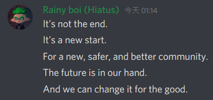 NeoLin7812's tweet photo. To all members of the Splatoon community. https://t.co/qfllt6PY43