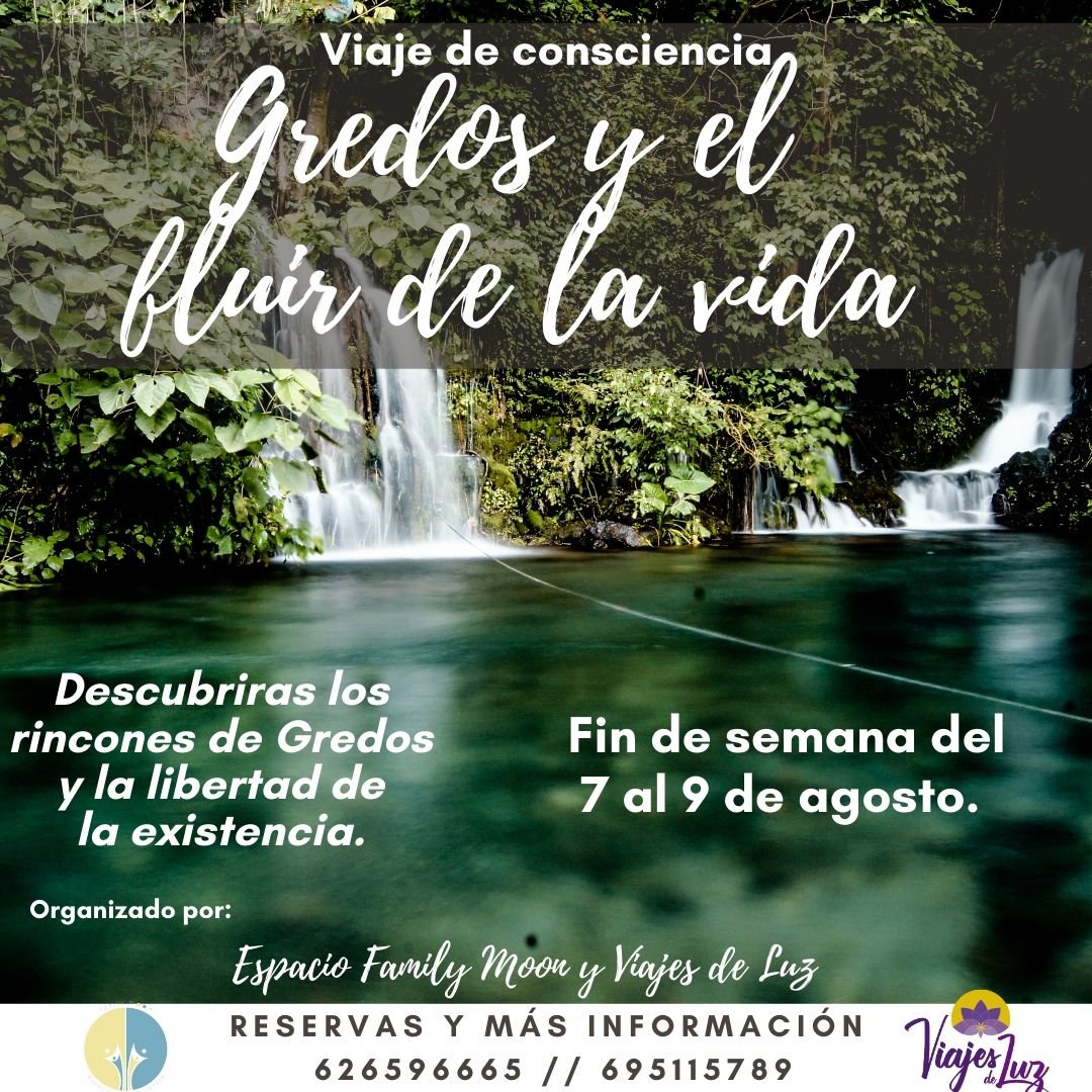 FamilymoonMinas's tweet photo. Viaje a #Gredos el #fluir de la #Vida , #placer y #conscience del 7 al 9 de agosto. Más info 626596665 https://t.co/1p7vFrDQ3t
