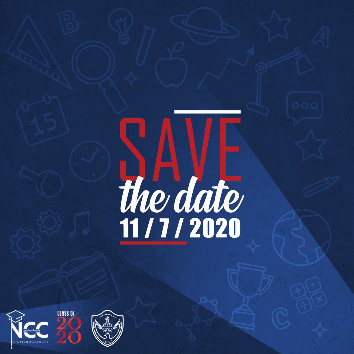 SAVE THE DATE! 

11/7/2020 🗓
#NewComersClub