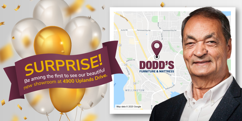 DoddsFurniture's tweet photo. BIG NEWS!! @DoddsFurniture Nanaimo is NOW OPEN! While we still have a few final touches, everyone's welcome to visit Gordy's beautiful new 40, 000 sq. ft. showroom! #NanaimoNewsBulletin #1069TheWolf #1023TheWave #YCD #NanaimoChamber #917CoastFM #NanaimoNewsNow #DecorateWithDodds https://t.co/cSUDVq0YZY