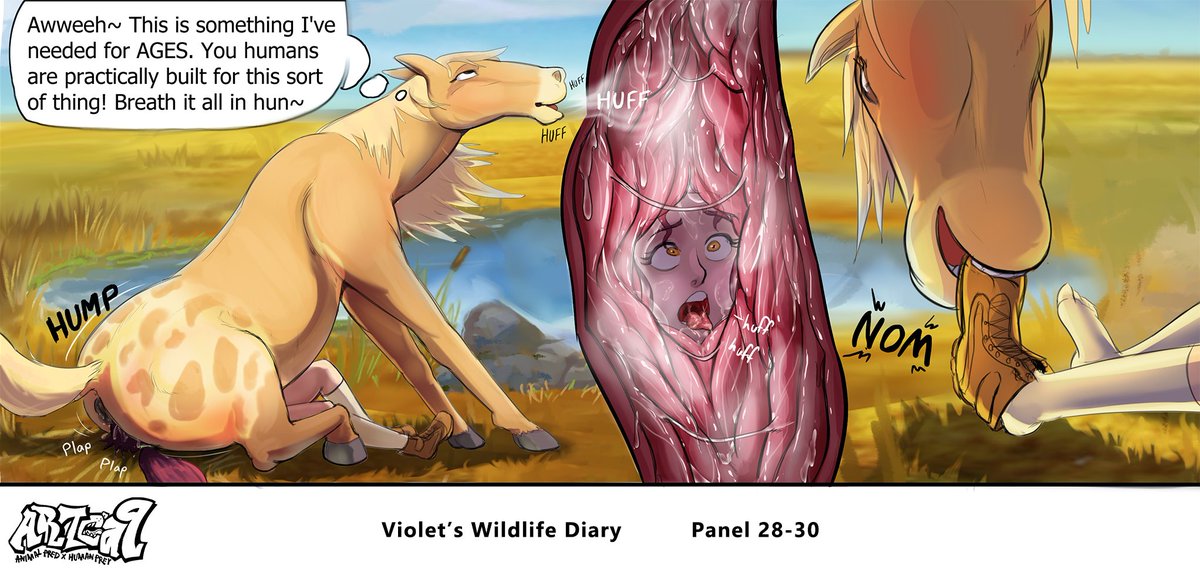 Artca9 ♔ (Vore Artist) в Twitter: "Violets Wildlife Diary pa