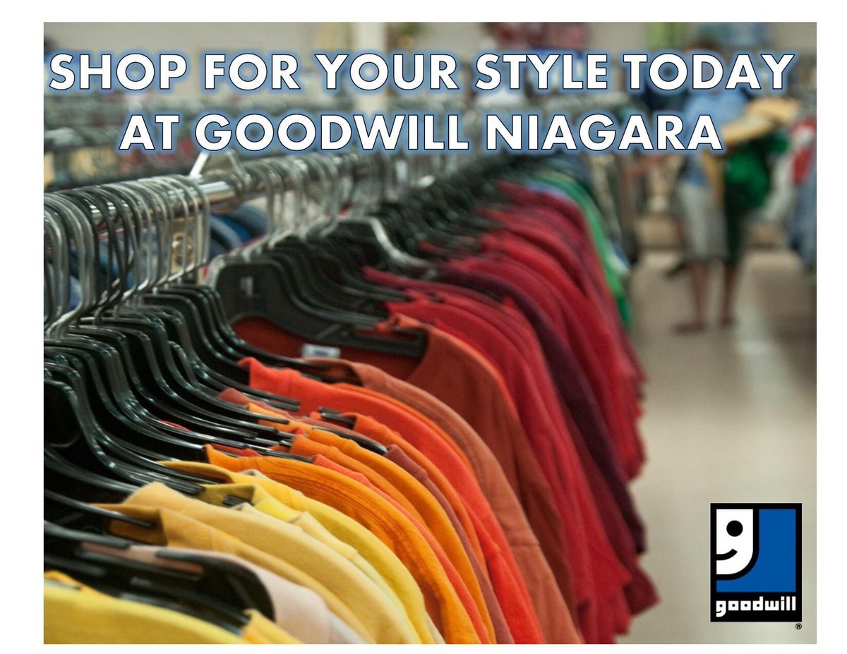 NiagaraGoodwill's tweet photo. Find what you need at an affordable price at Goodwill Niagara! #BrandNames #GreatFinds #PayNoTax #GWN2020 https://t.co/TqLlbrKjJA