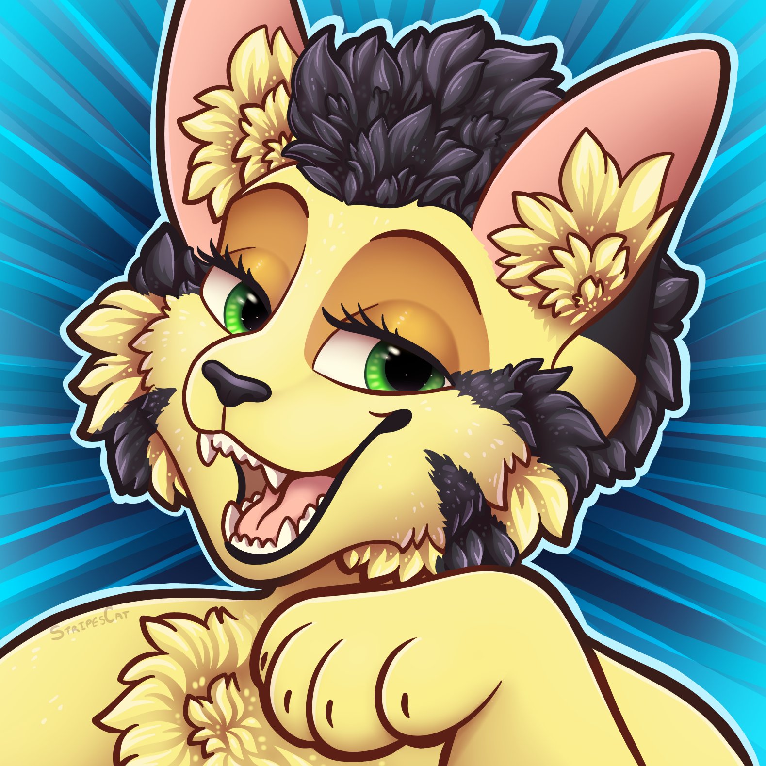 Commission Cat Icon/bust 